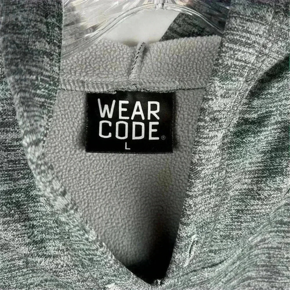 Wear Code Men's Gray California Pullover Hoodie Size Large - Picture 3 of 9